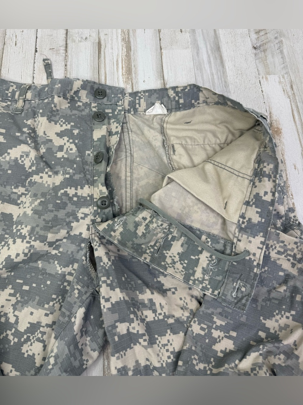 US Army Pant Mens 38x34 Camo Cargo Military Uniform Combat Workwear - Picture 8 of 12